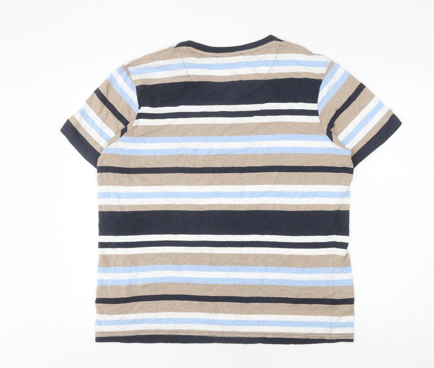 By Garment Makers Men's XL Stripe T-Shirt