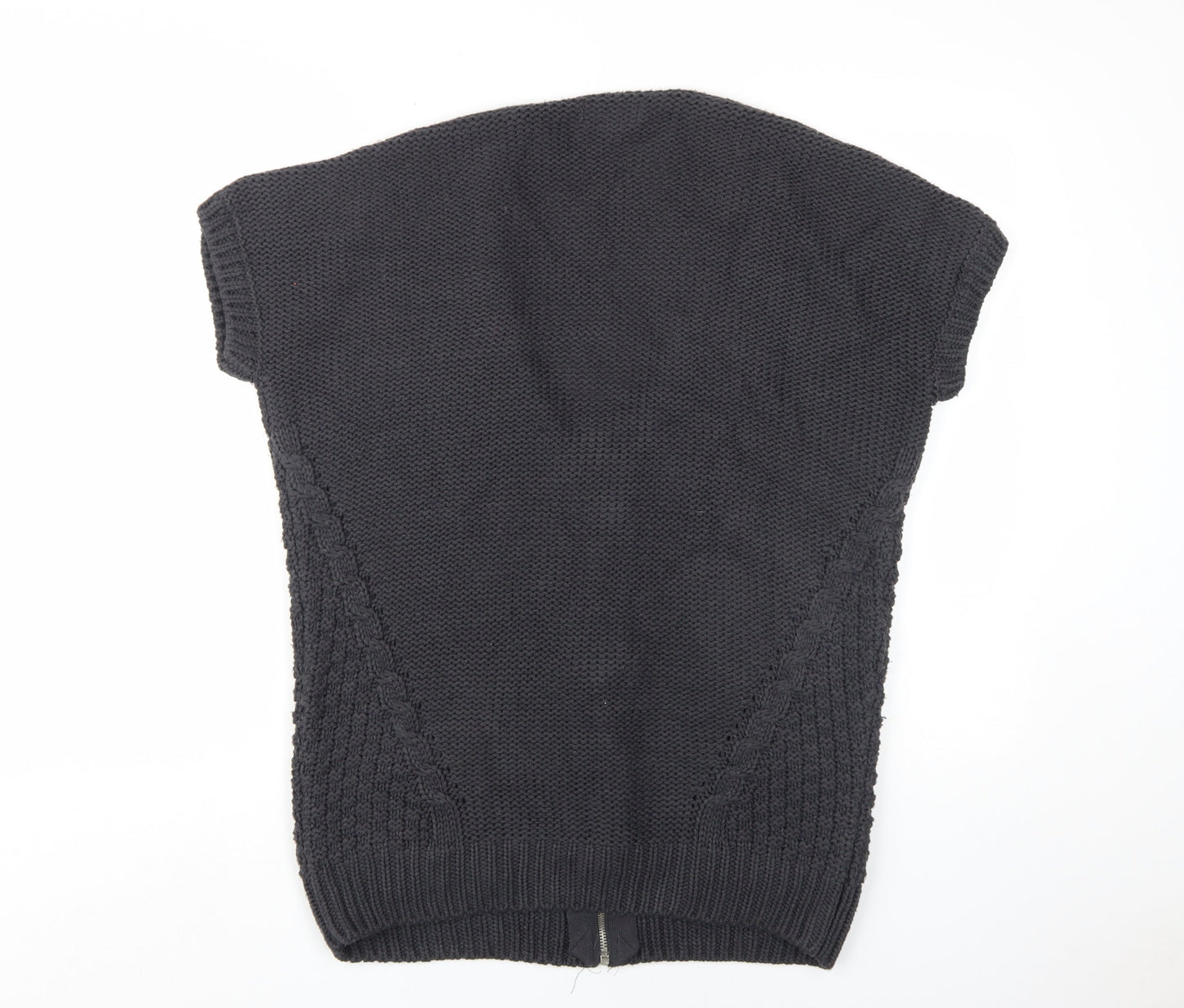 Marks and Spencer Women's Black Zip Cardigan Size 10