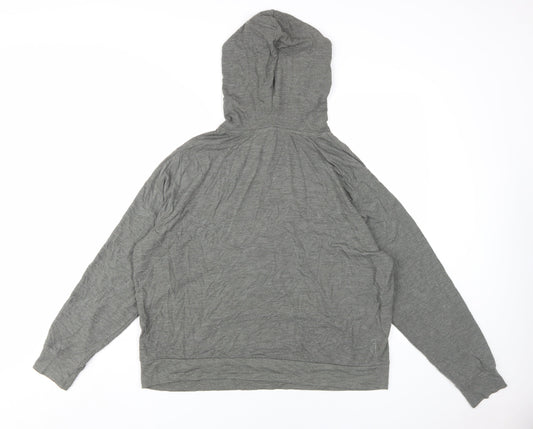 Marks and Spencer Grey Unisex L Pullover Hoodie