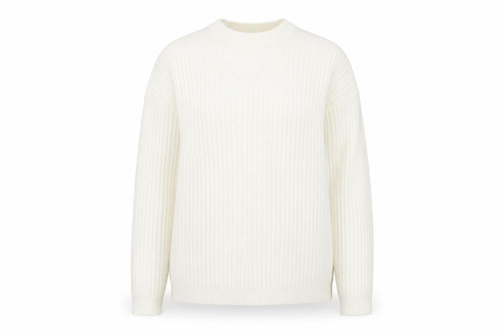 Marks and Spencer Women's White Pullover Jumper L