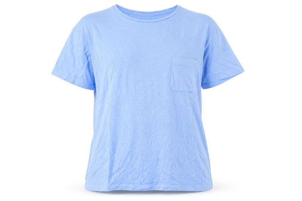 Dunnes Womens Blue Relaxed Fit T-Shirt S
