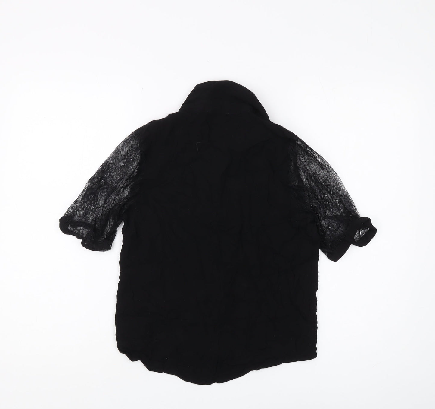 School Rag Women's Black Lace Blouse Size 2