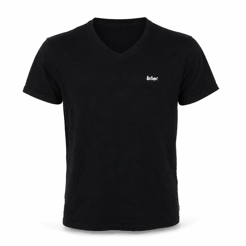 Mens UK Size XL Lee Cooper Black  Cotton T-Shirt