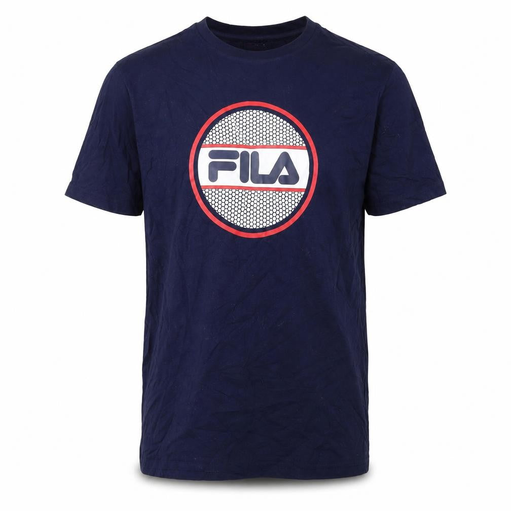 Mens UK Size S FILA Blue  Cotton T-Shirt