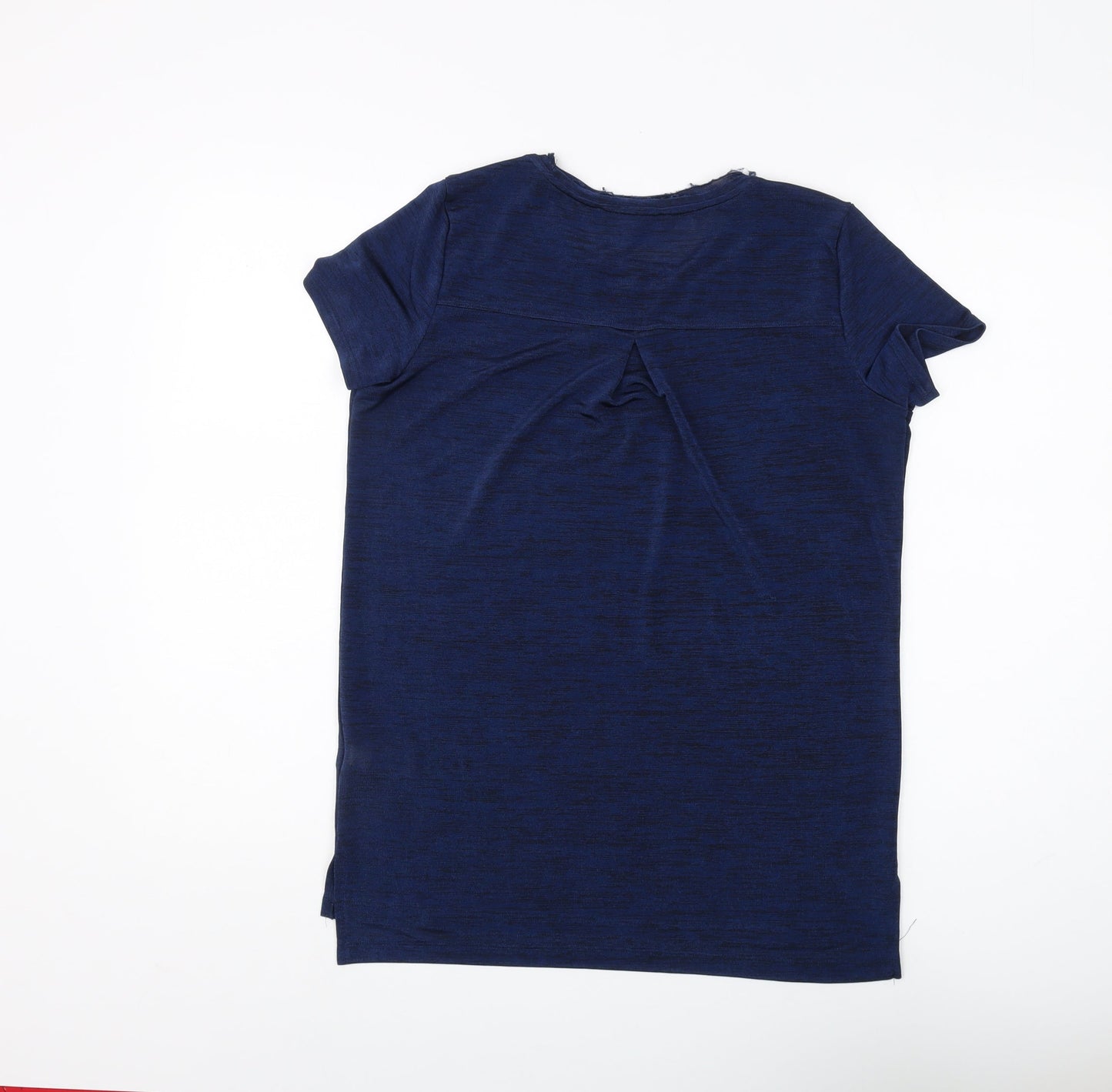Next Women's Blue T-Shirt Size 10 Round Neck Jersey