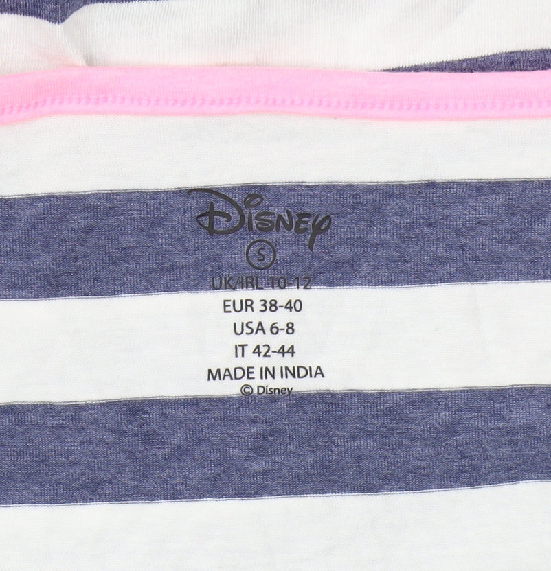 Disney Women's Multicoloured Stripe Camisole, Size 10