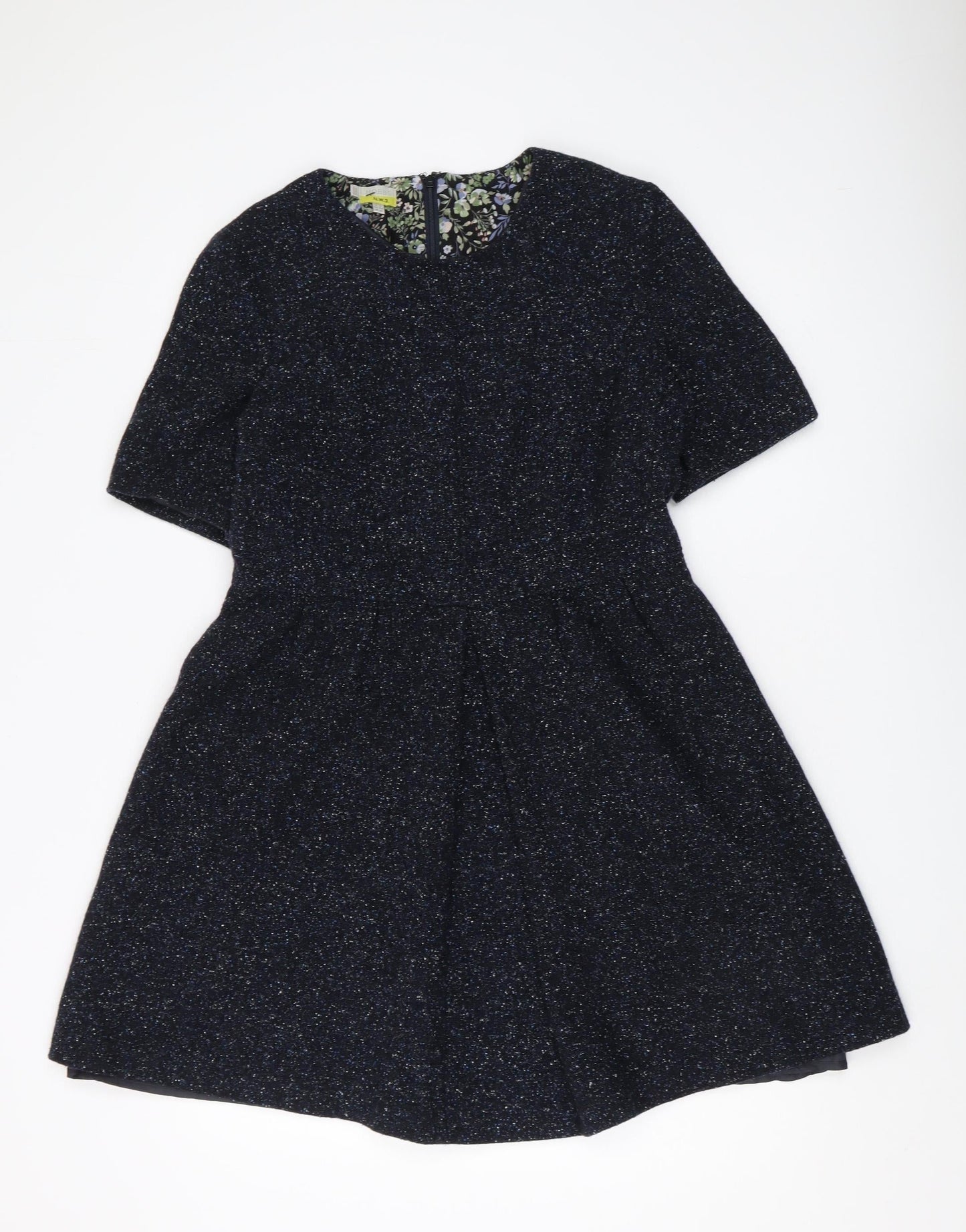 Hobbs Women's Black A-Line Dress - Size 14, Knee Length