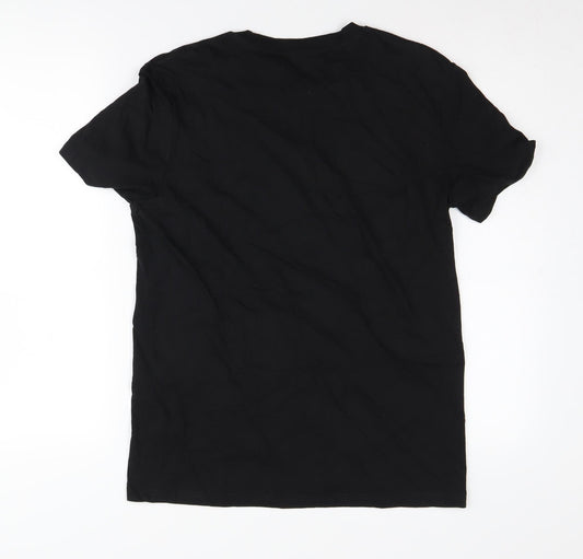 Stanley/Stella Men's Black Ali Boxing T-Shirt M