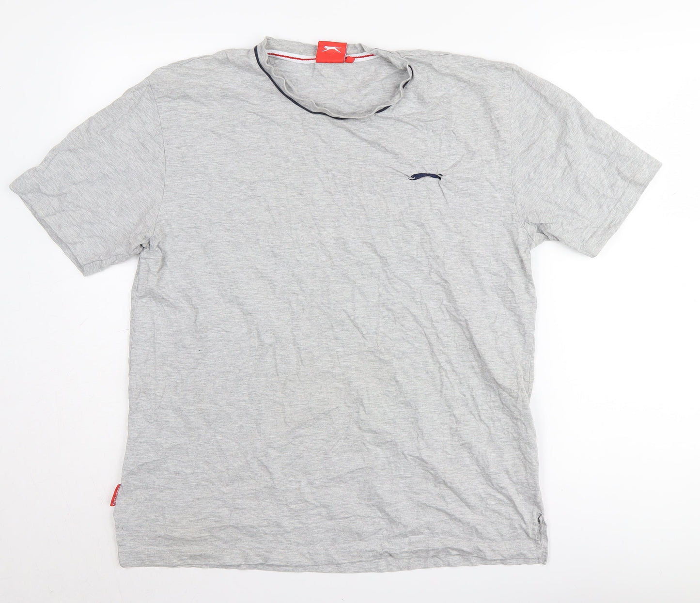 Slazenger Grey Men's Short Sleeve T-Shirt L
