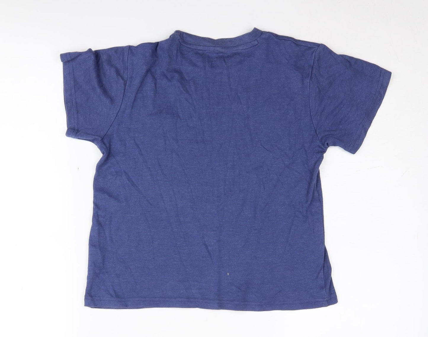 Leeds United Boys Blue T-Shirt, Size 9-10 Years - Casual Fashion