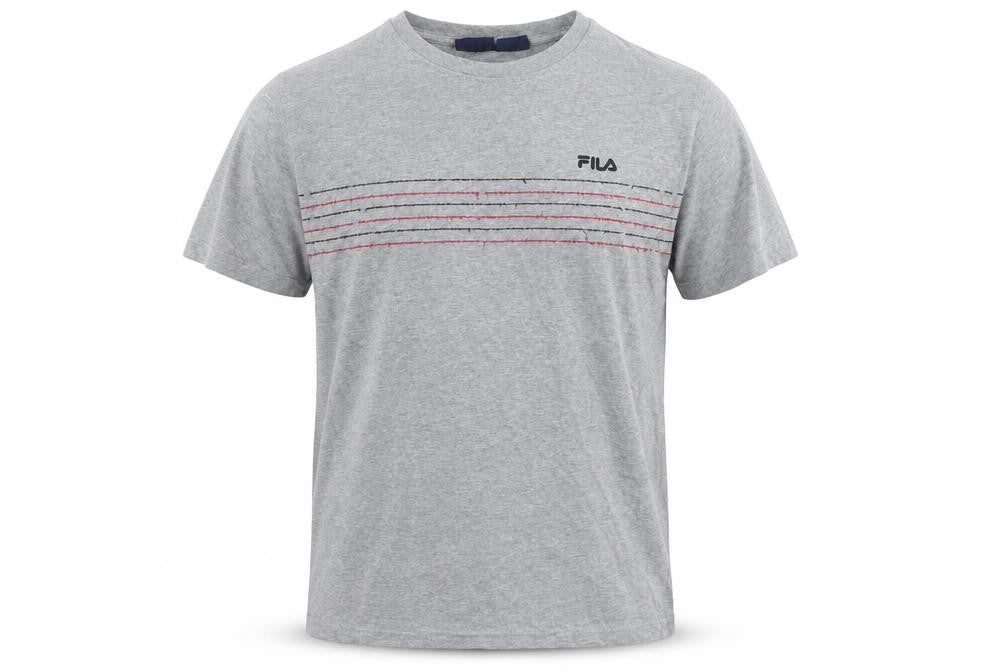 Mens UK Size S FILA Grey  Cotton T-Shirt