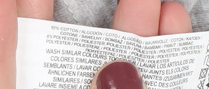 Disney Grey Mickey Mouse Unisex T-Shirt, M, Casual Fun