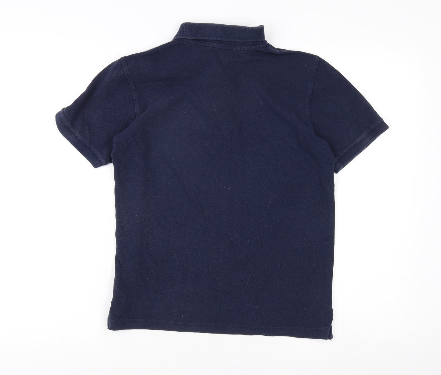 GAP Kids Boys Blue Polo Shirt 14 Years Medium Wash