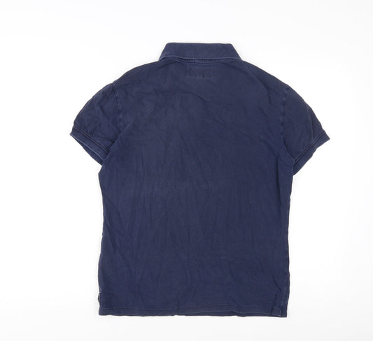 Armani Jeans Men's Blue M Polo Shirt - Short Sleeve