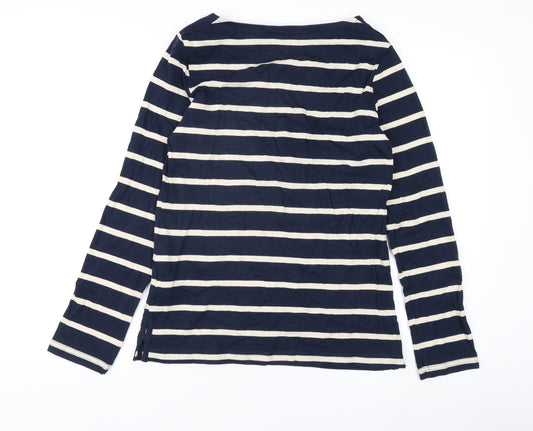 Regatta Women's Blue Striped Long Sleeve T-Shirt
