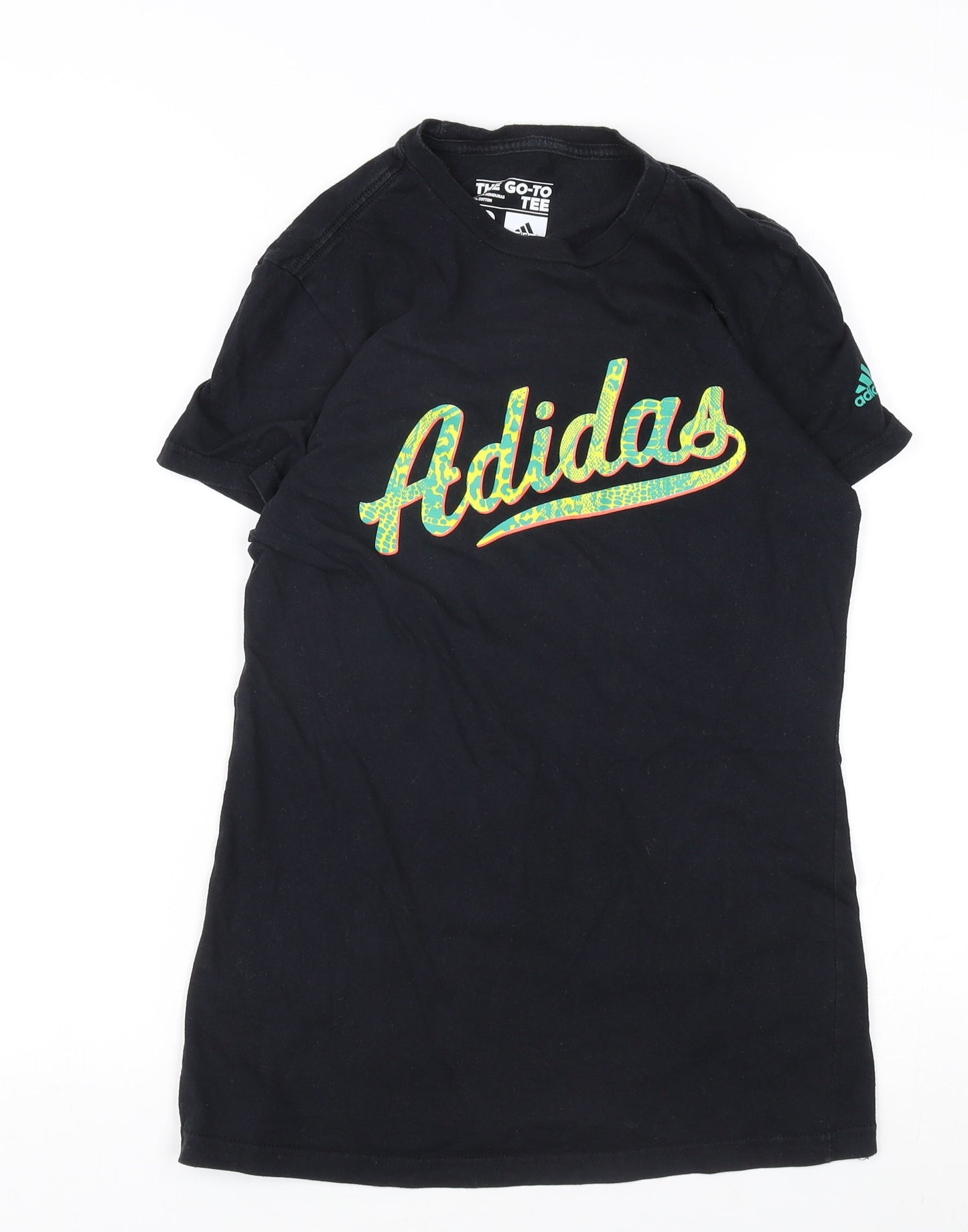 Adidas Unisex Black T-Shirt S Classic Style
