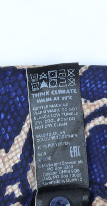 Marks and Spencer Women's Multicoloured Petite 14 Button-Up