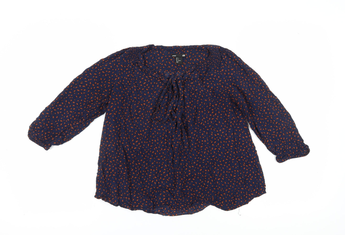 H&M Women Blue Kimono Blouse Size 10