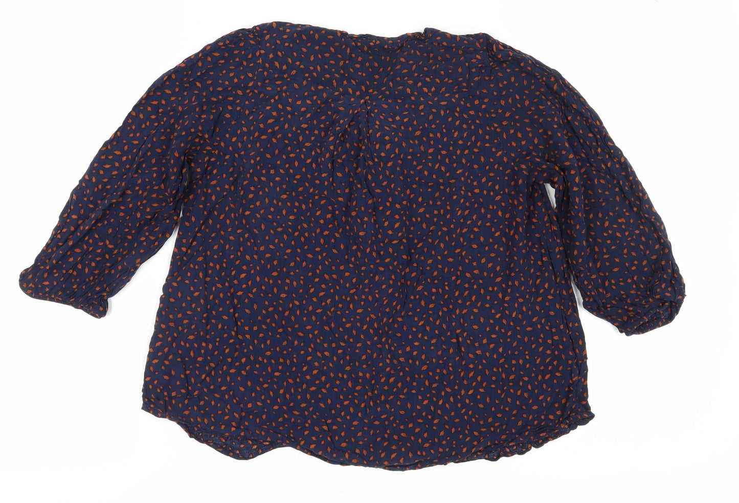 H&M Women Blue Kimono Blouse Size 10