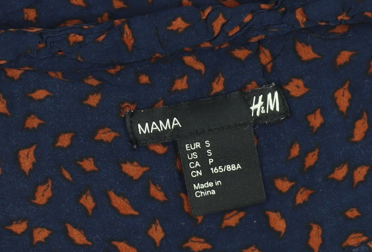 H&M Women Blue Kimono Blouse Size 10