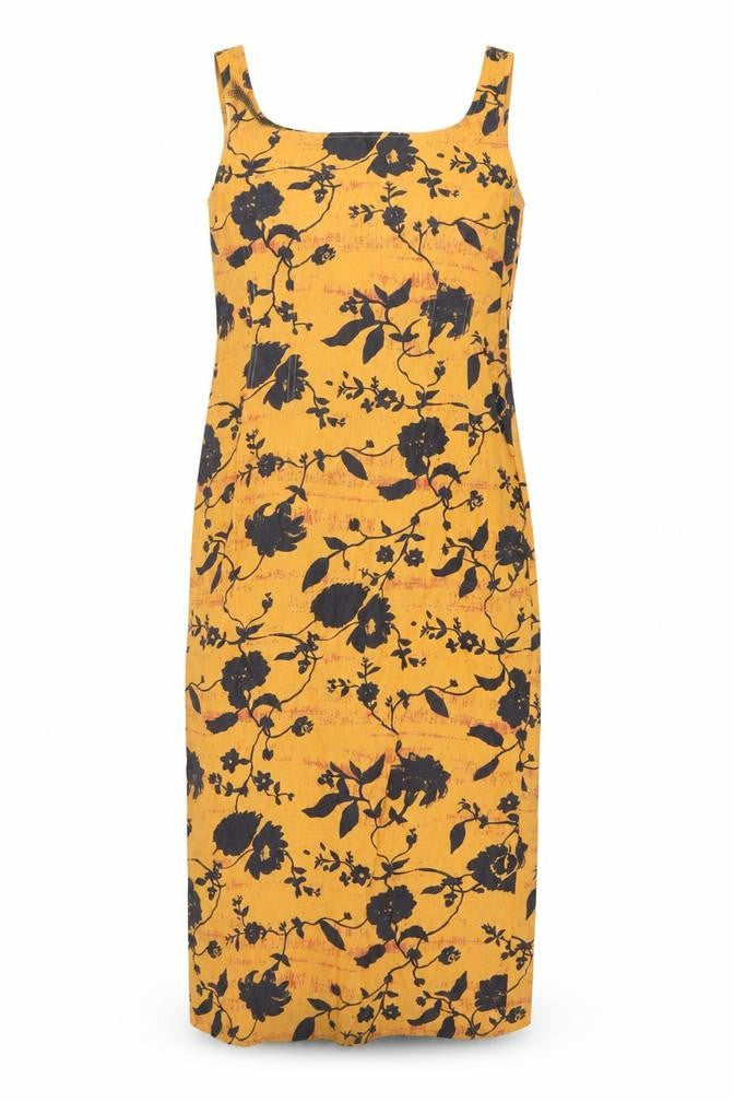 Planet Women's Multicoloured Floral Silk Sheath Dress - Size 12