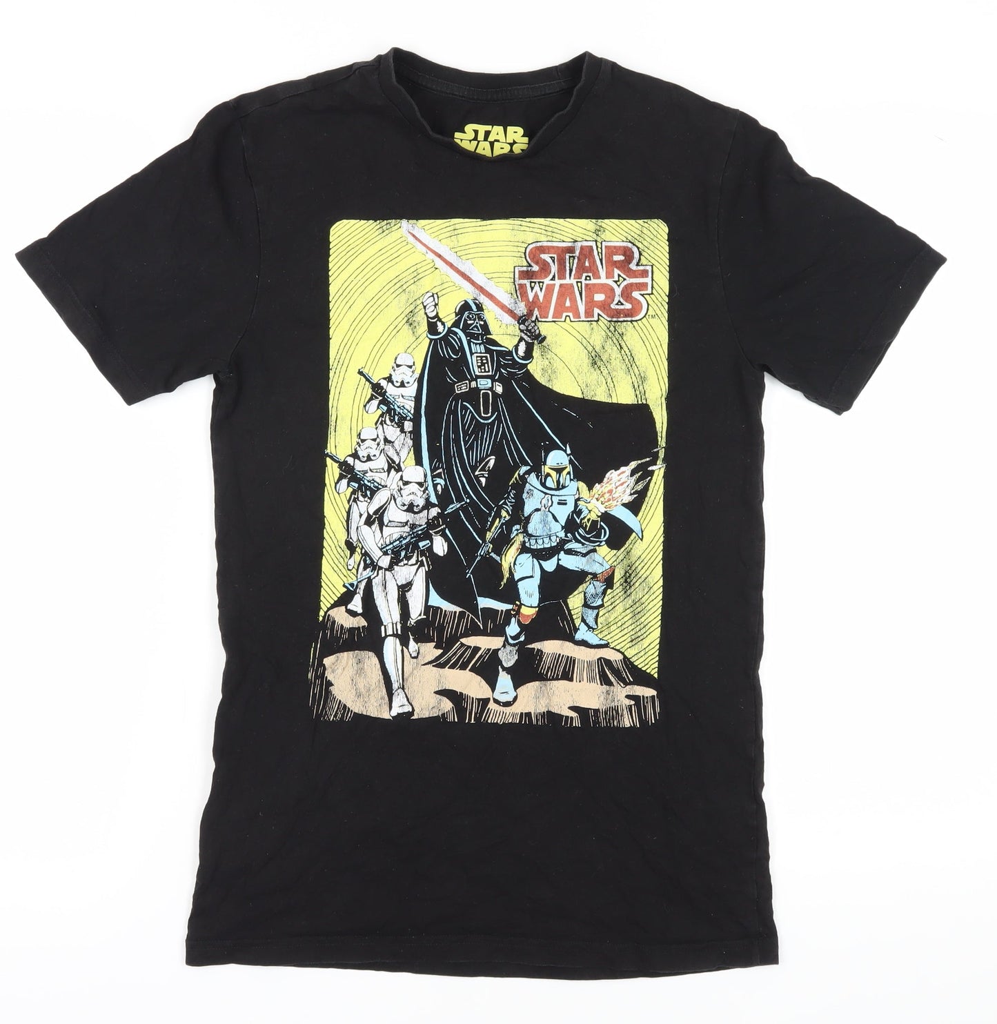 Star Wars Unisex Black Graphic T-Shirt Small