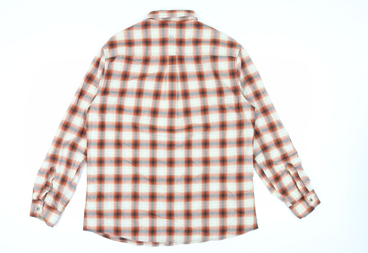 Mantaray Men's Multicoloured Plaid Shirt L