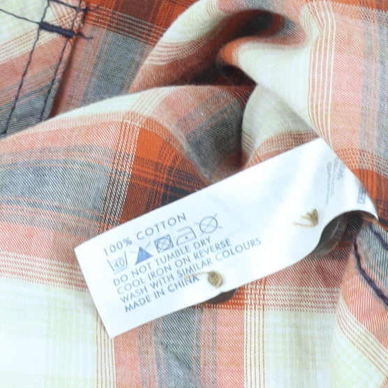 Mantaray Men's Multicoloured Plaid Shirt L