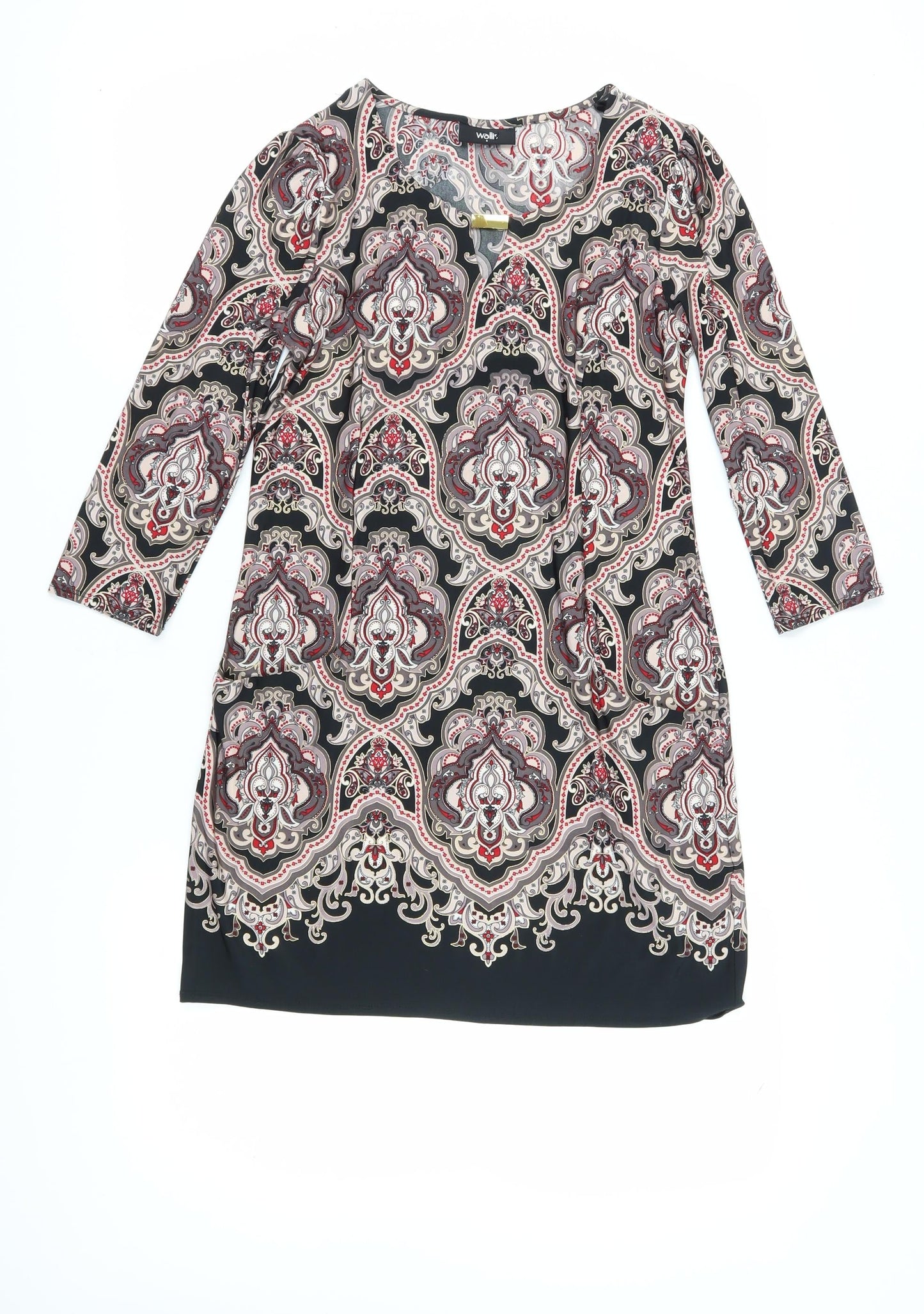 Wallis Women's Multicoloured Paisley Shift Dress