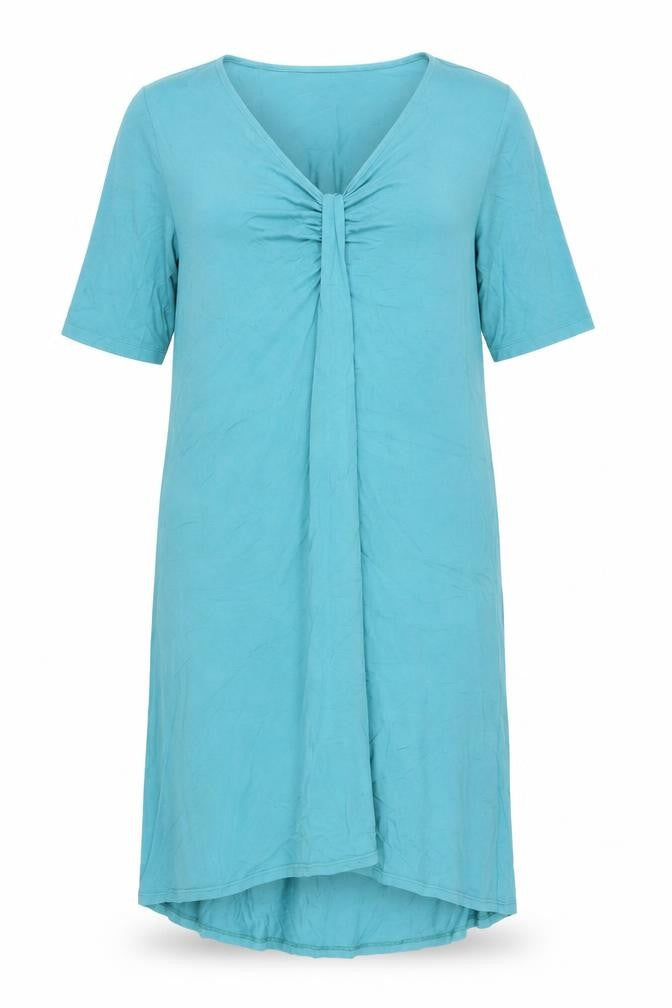 David Nieper Women's Green Dress, Size 18, V-Neck