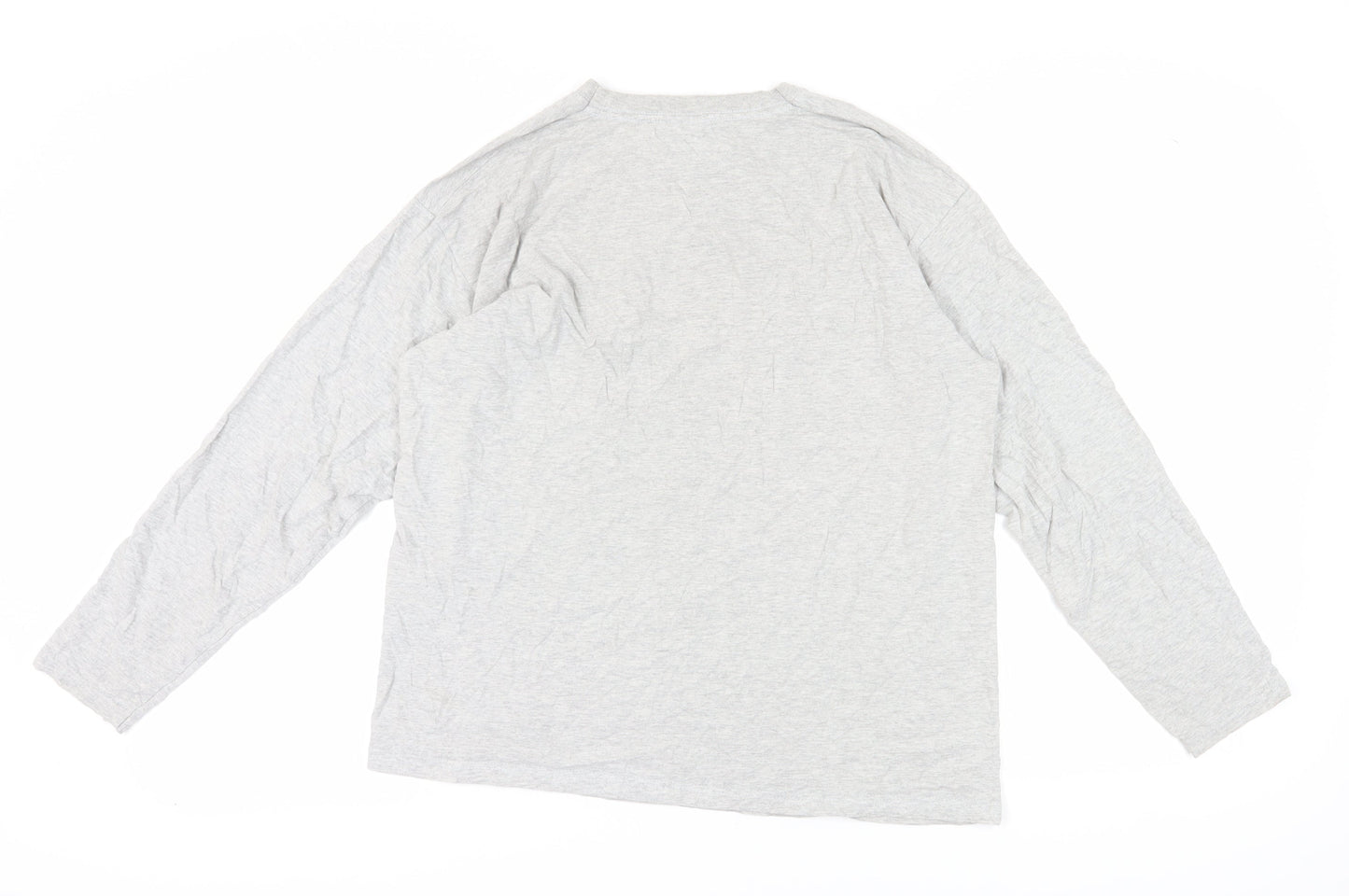 Disney Unisex Grey Mickey Mouse Medium T-Shirt