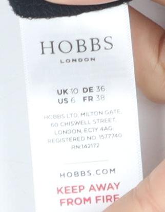 Hobbs Women's Silk Colourblock Blouse, Size 6 - Elegant Casual Wear