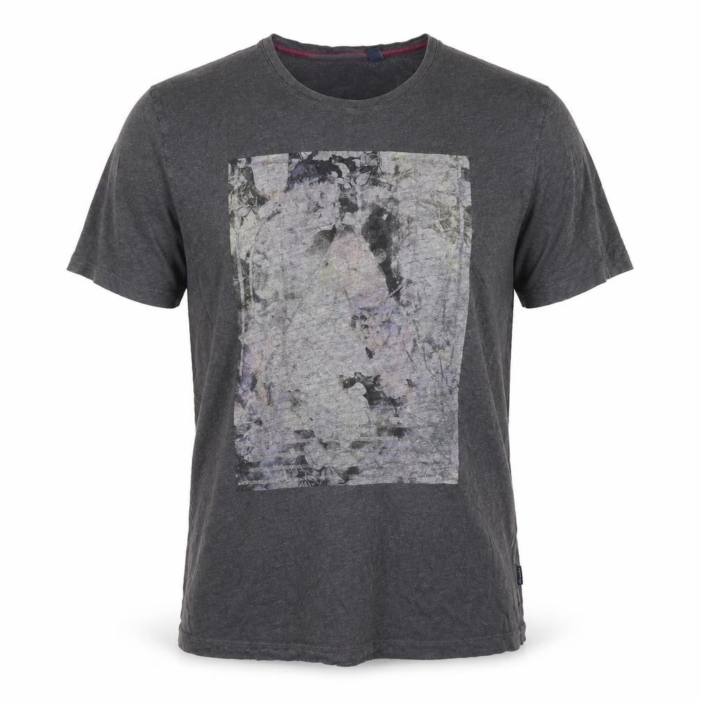 Mens UK Size L Ted Baker Grey  Cotton T-Shirt