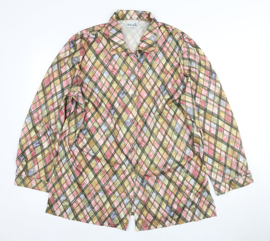 Karelia Women's Multicoloured Button-Up Shirt, Size 14
