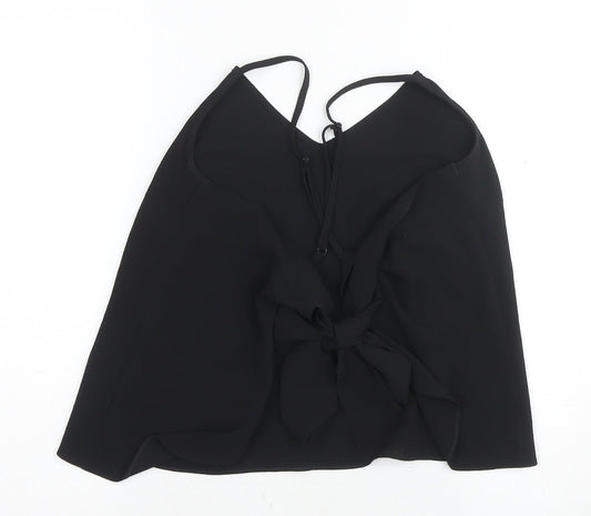 Reiss Women's Black Halter Camisole Tank Top Size 8