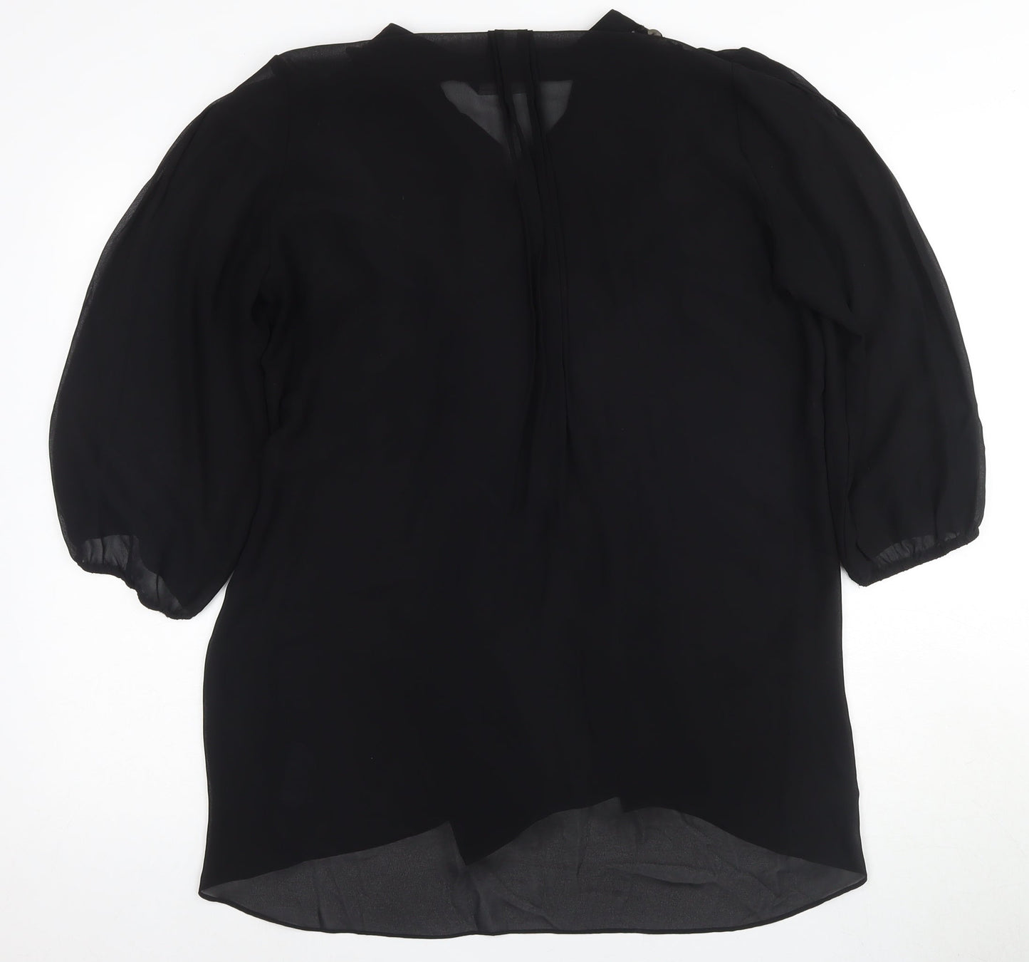 M&S Collection Women’s Black Sequined Blouse XL
