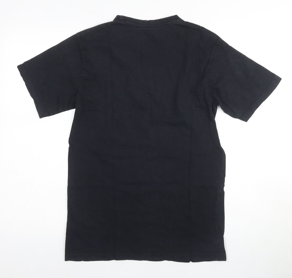 Super Mario Men's Black Graphic T-Shirt Size S