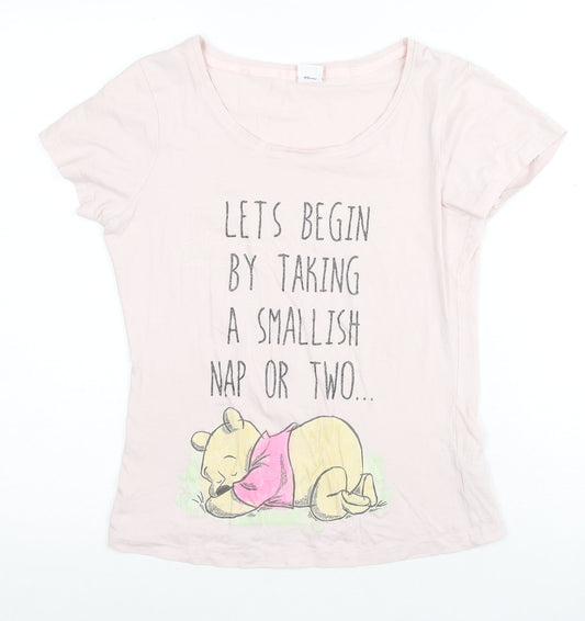 Disney Women's Pink Winnie the Pooh Cami Nightshirt Size 8-10