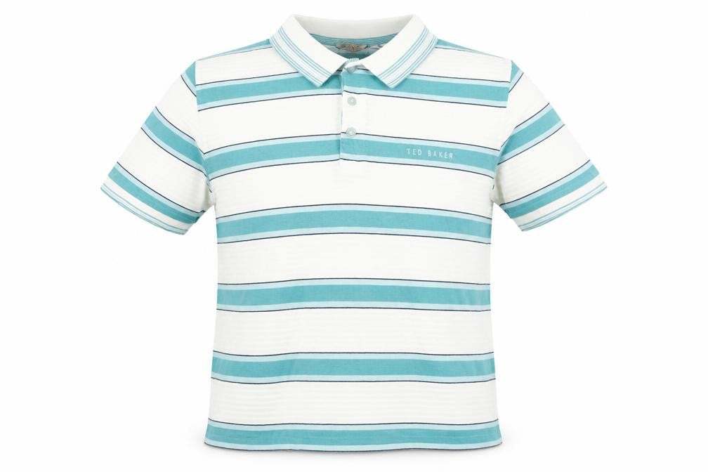 Ted Baker Men's Striped Polo Shirt, Size L