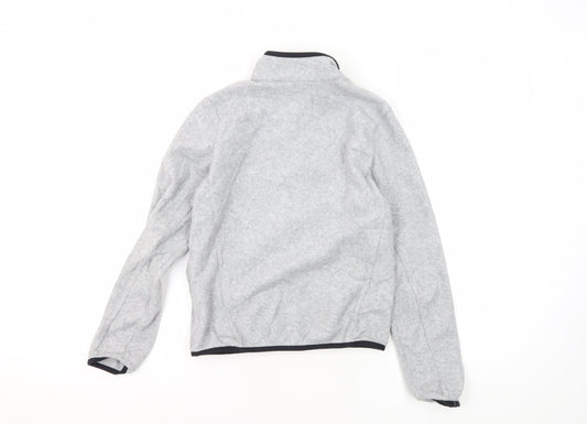 Quechua Boys Grey Fleece Basic Jacket 11-12 Years