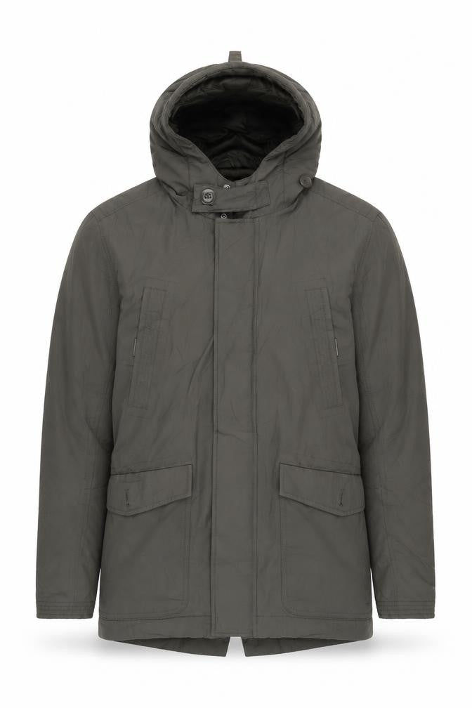 Next Men's Green Parka XS Hooded Casual Jacket