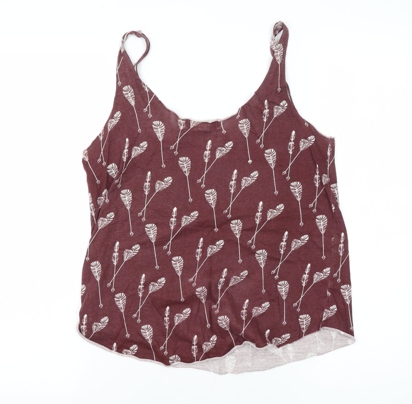 Staring at Stars Women's Red Floral Camisole Tank Top, Size S
