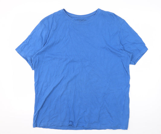 James Pringle Men's Blue Cotton T-Shirt Medium