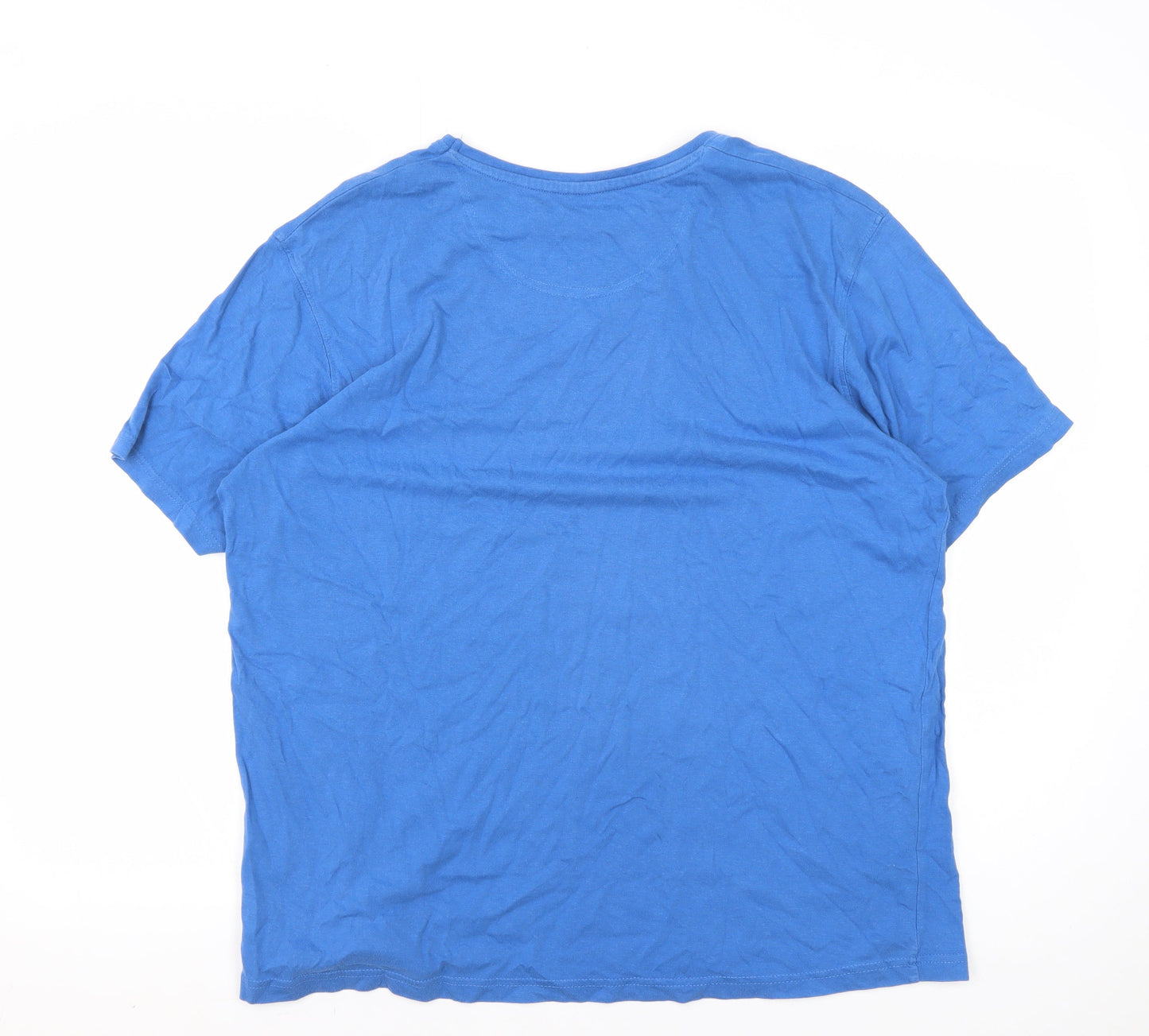 James Pringle Men's Blue Cotton T-Shirt Medium