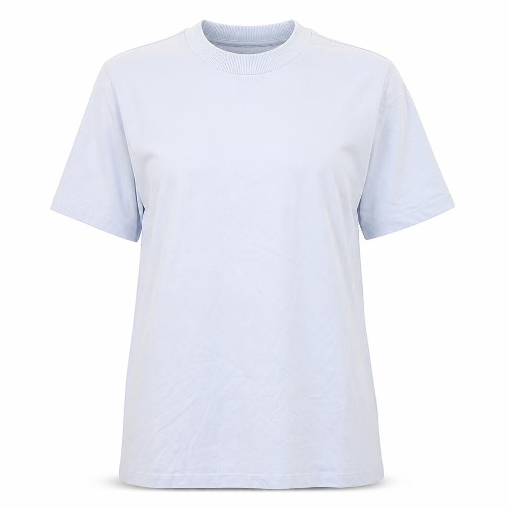 Womens UK Size L adidas Blue Cotton T-Shirt