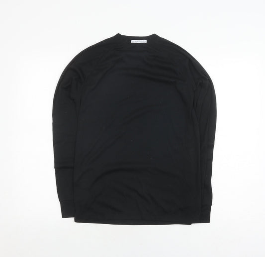 Mountain Warehouse Unisex Black Long Sleeve Activewear Top