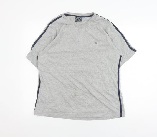 Everlast Men's Grey M T-Shirt, Short Sleeve, Cotton, Casual