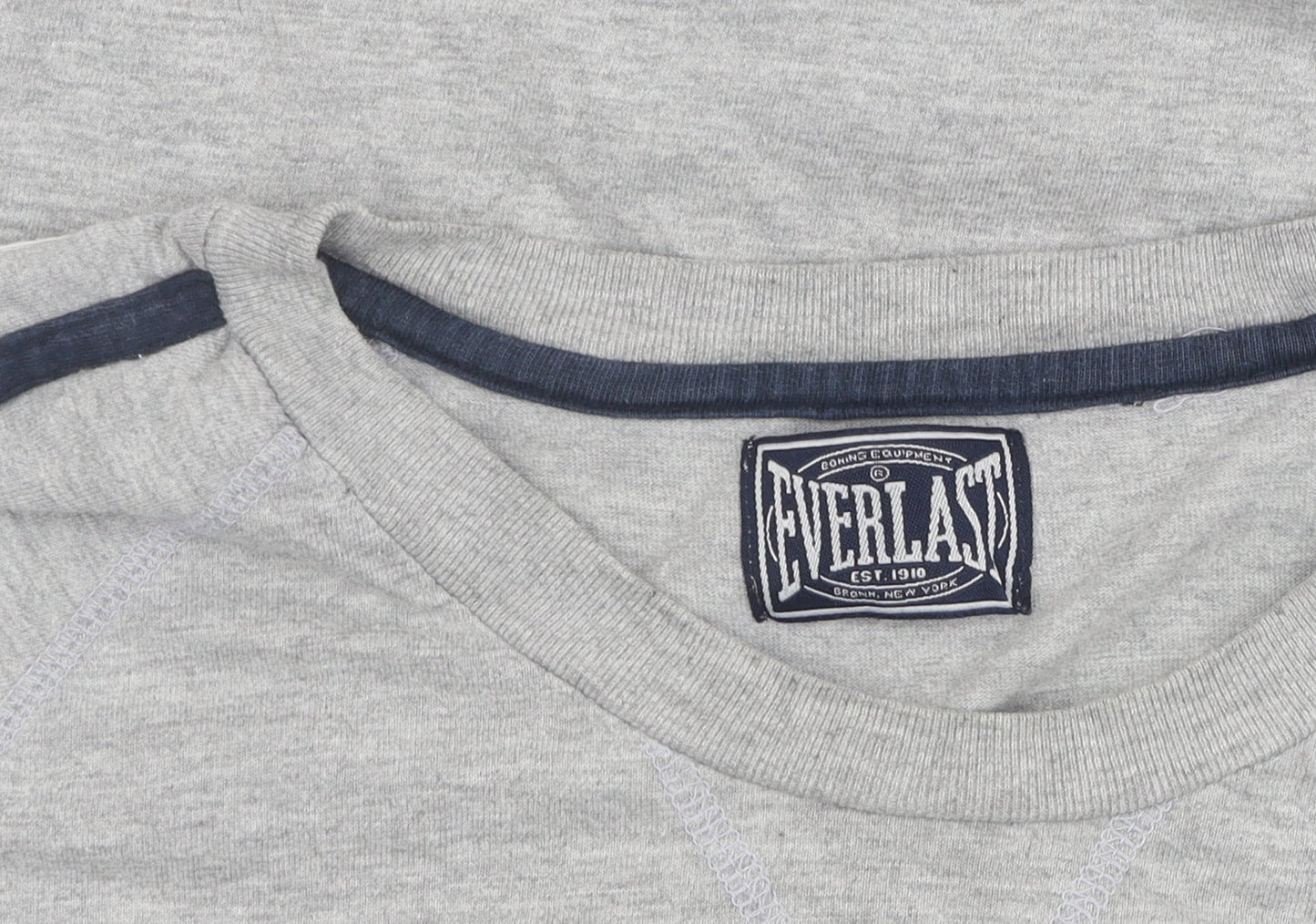 Everlast Men's Grey M T-Shirt, Short Sleeve, Cotton, Casual