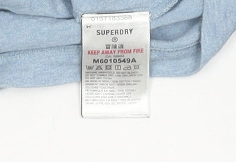 Superdry Men's Blue Pullover Jersey M