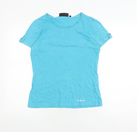 Peter Storm Women's Blue Casual T-Shirt Size 12
